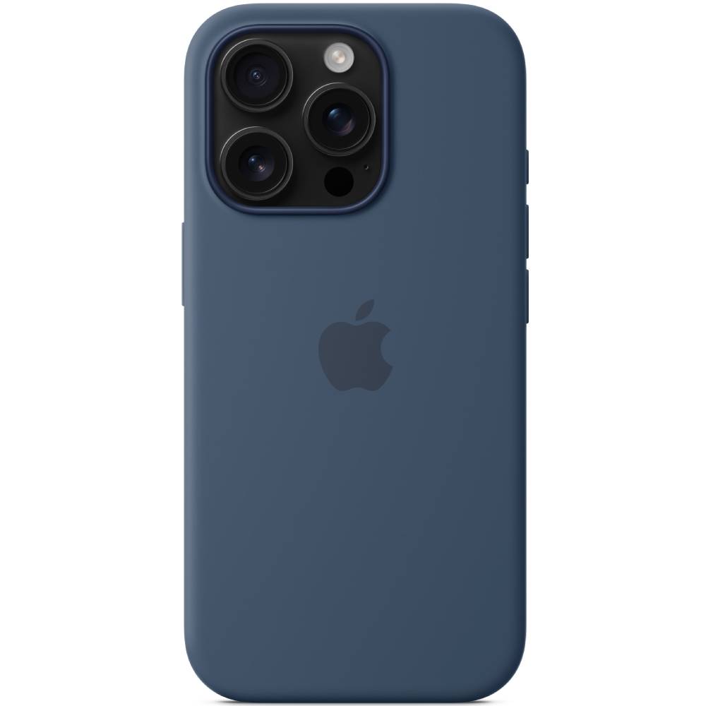 Накладка для iPhone 16 Pro Silicone Case PREMIUM MagSafe (Black)