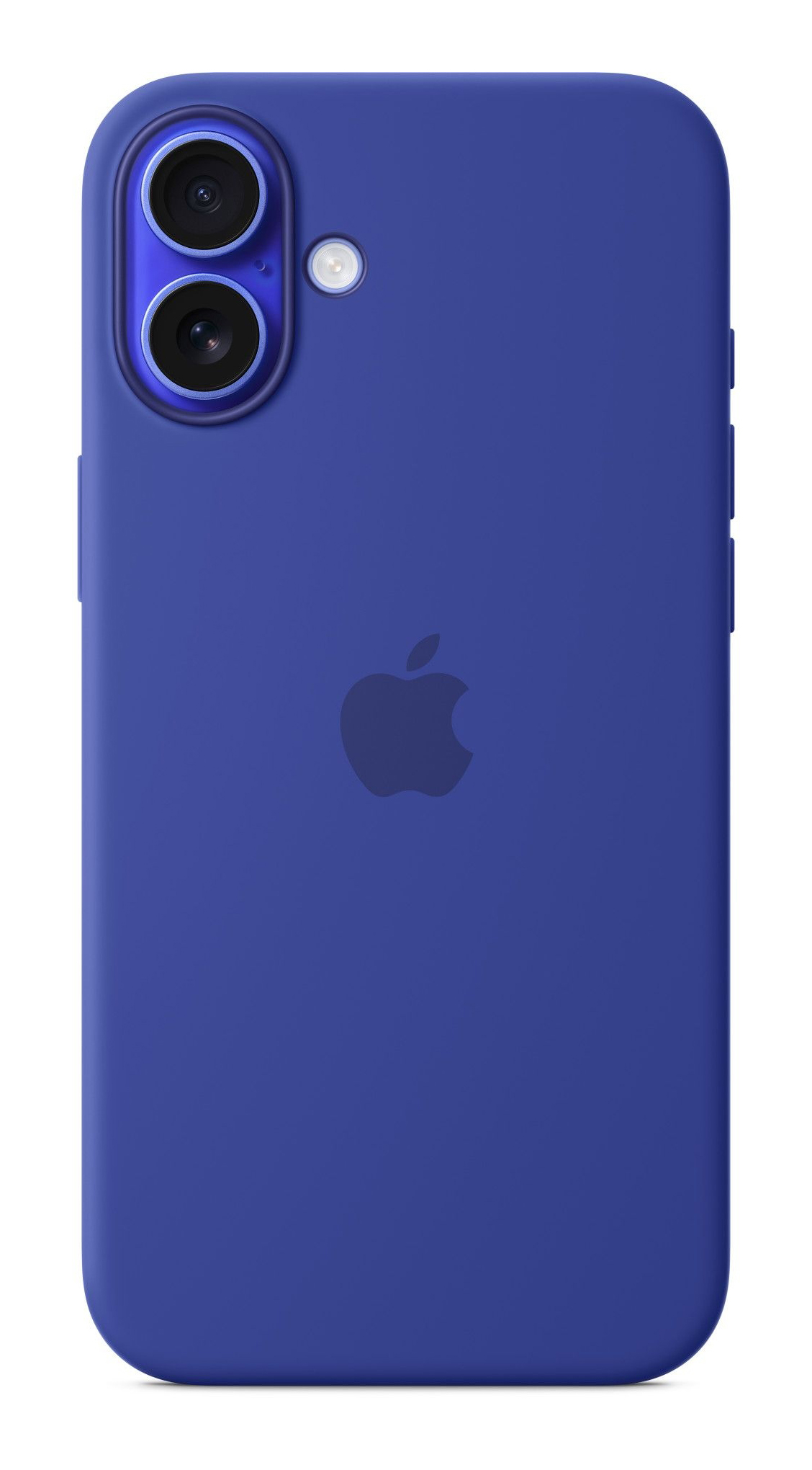 Накладка для iPhone 16 Plus Silicone Case (Темно-синий)
