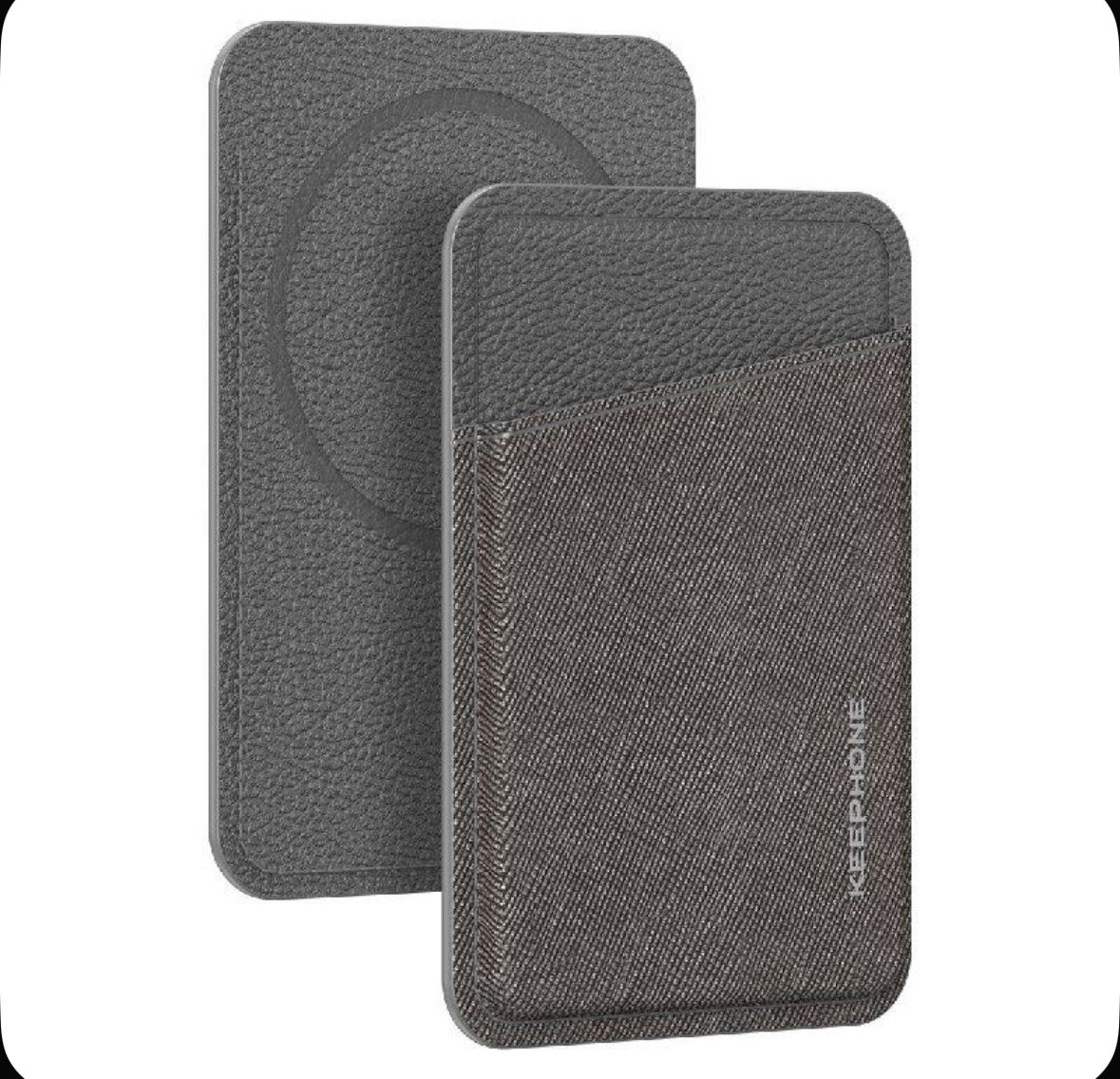 CARD WALLET KEEPHONE SNAPPI MAGSAFE (GREY)