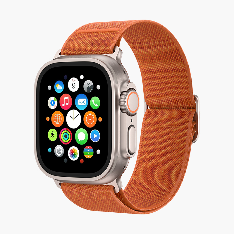Ремешок для iWatch 42/44/45/49 mm KEEPHONE NAVAS (Orange)