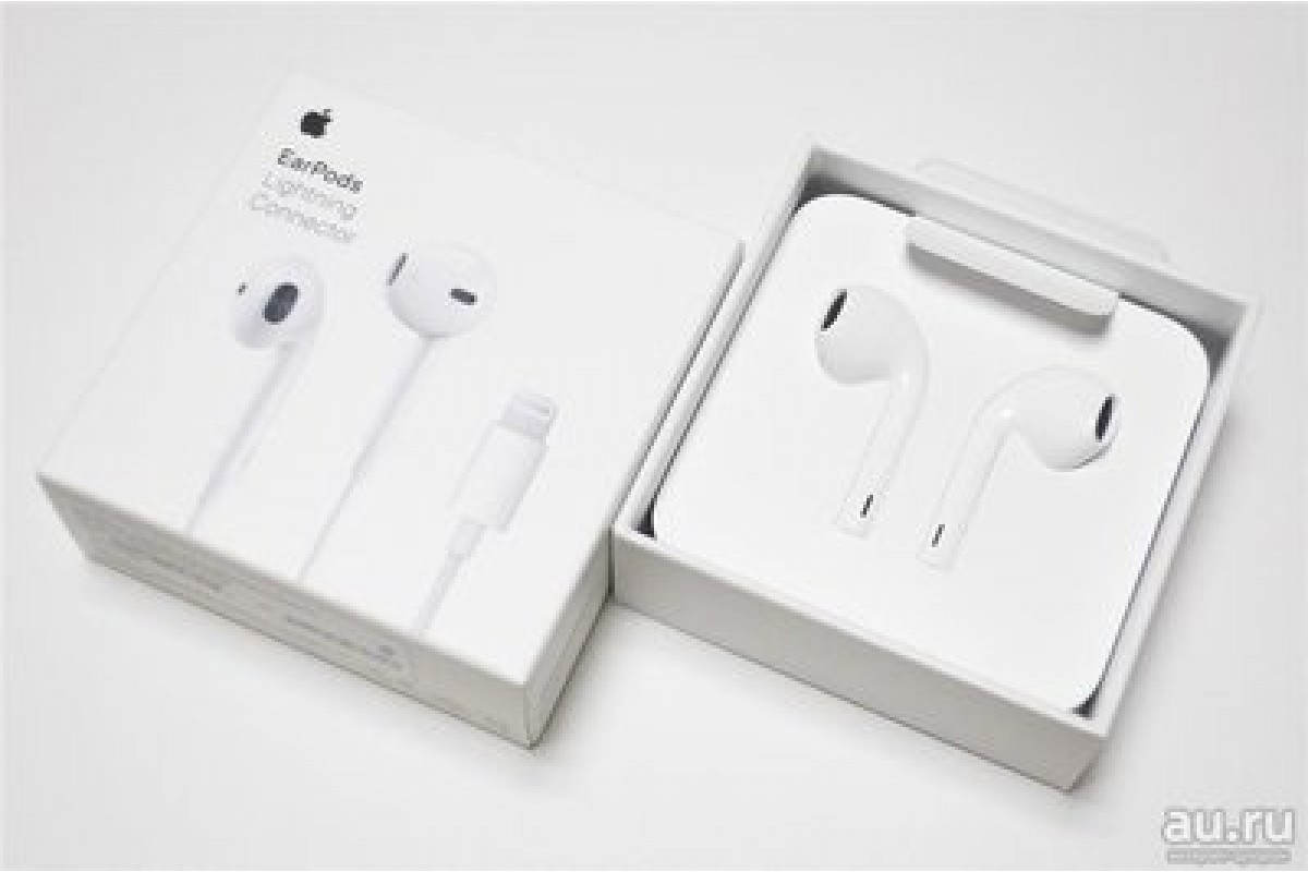 Наушники Apple EarPods lightning A1748 оригинал (в коробке)