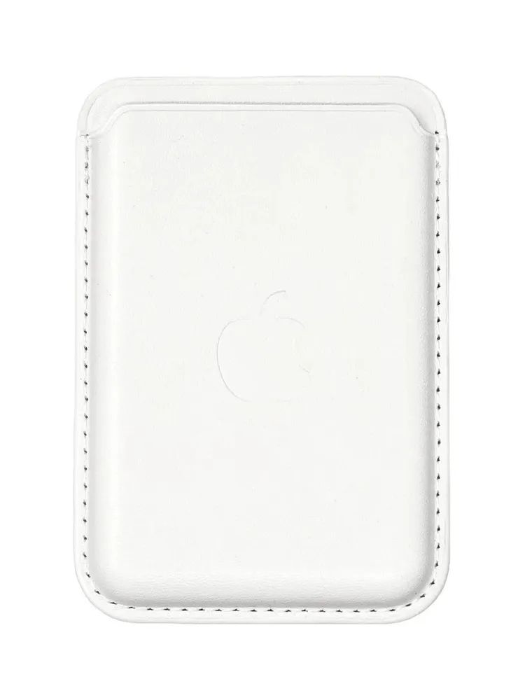 Картхолдер Leather Wallet MagSafe White