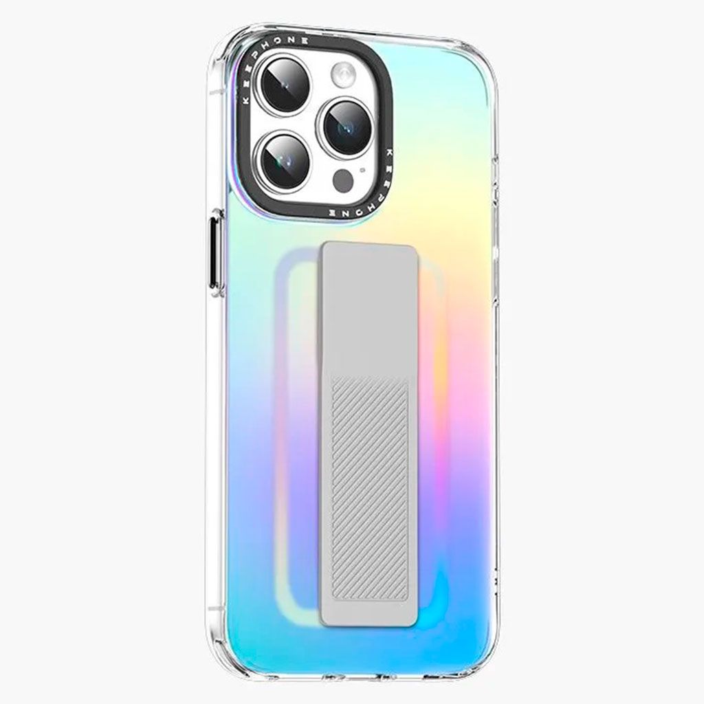 Накладка для iPhone 15 Pro Max KEEPHONE HELDRO SKY (Matte Blue)
