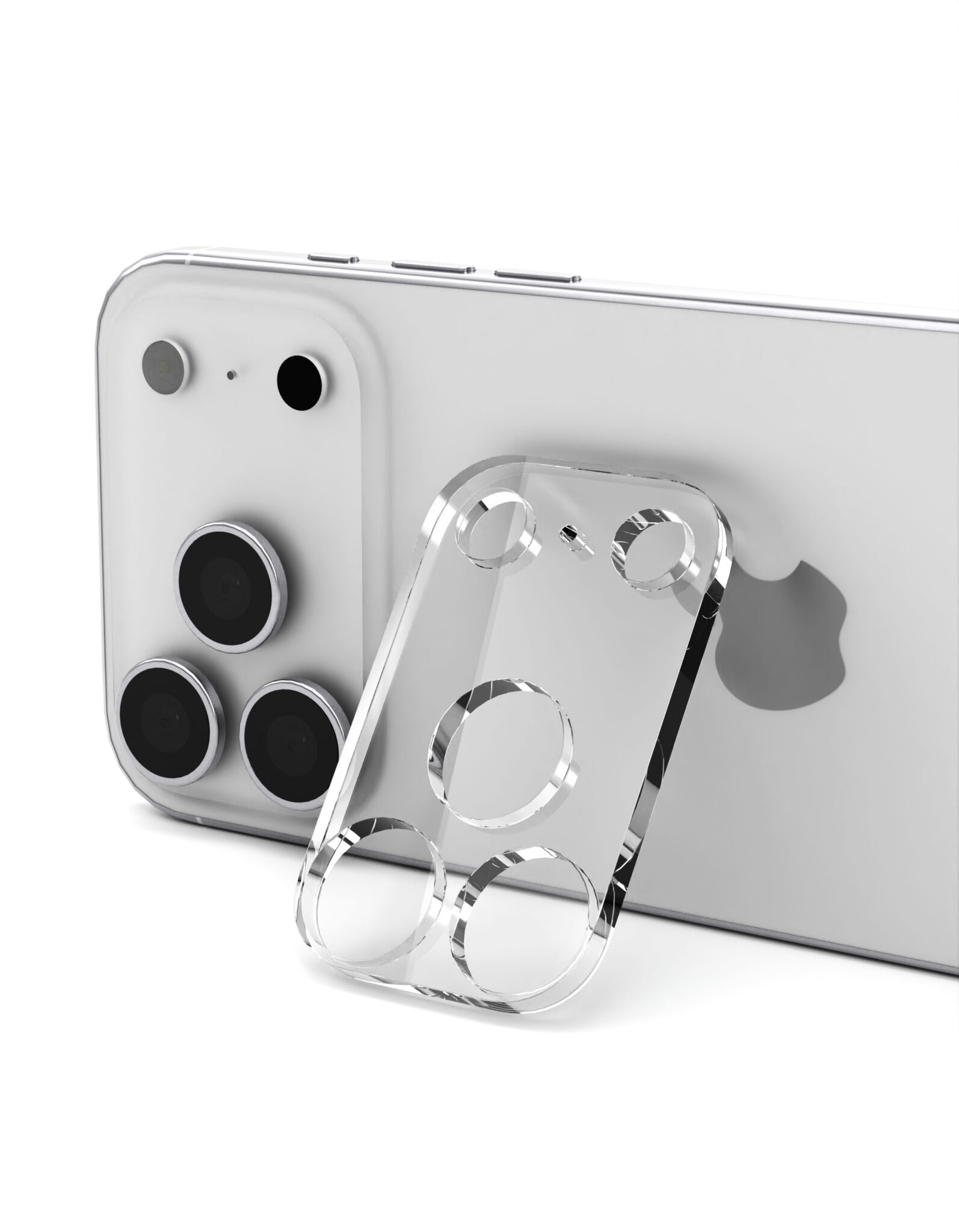 Защитное стекло блока камеры для iPhone 17 Pro KEEPHONE PERSMO (Clear)