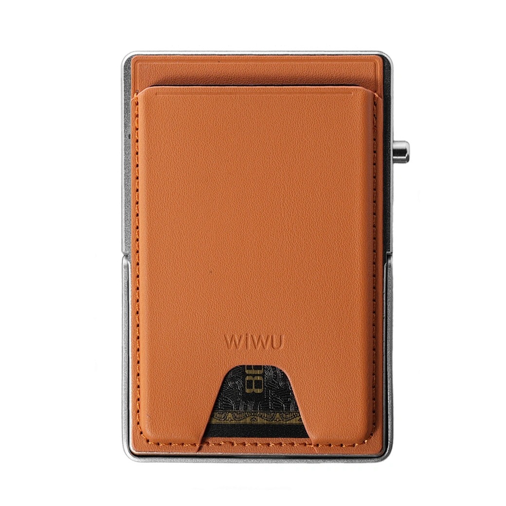 Картхолдер MagSafe Wiwu MW-006 (Brown)