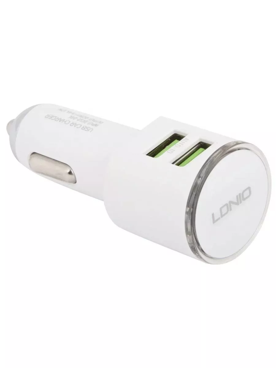 АЗУ 2xUSB + Кабель USB Apple lightning 8pin BOROFONE BZ2 2.4A 12W (Черный)