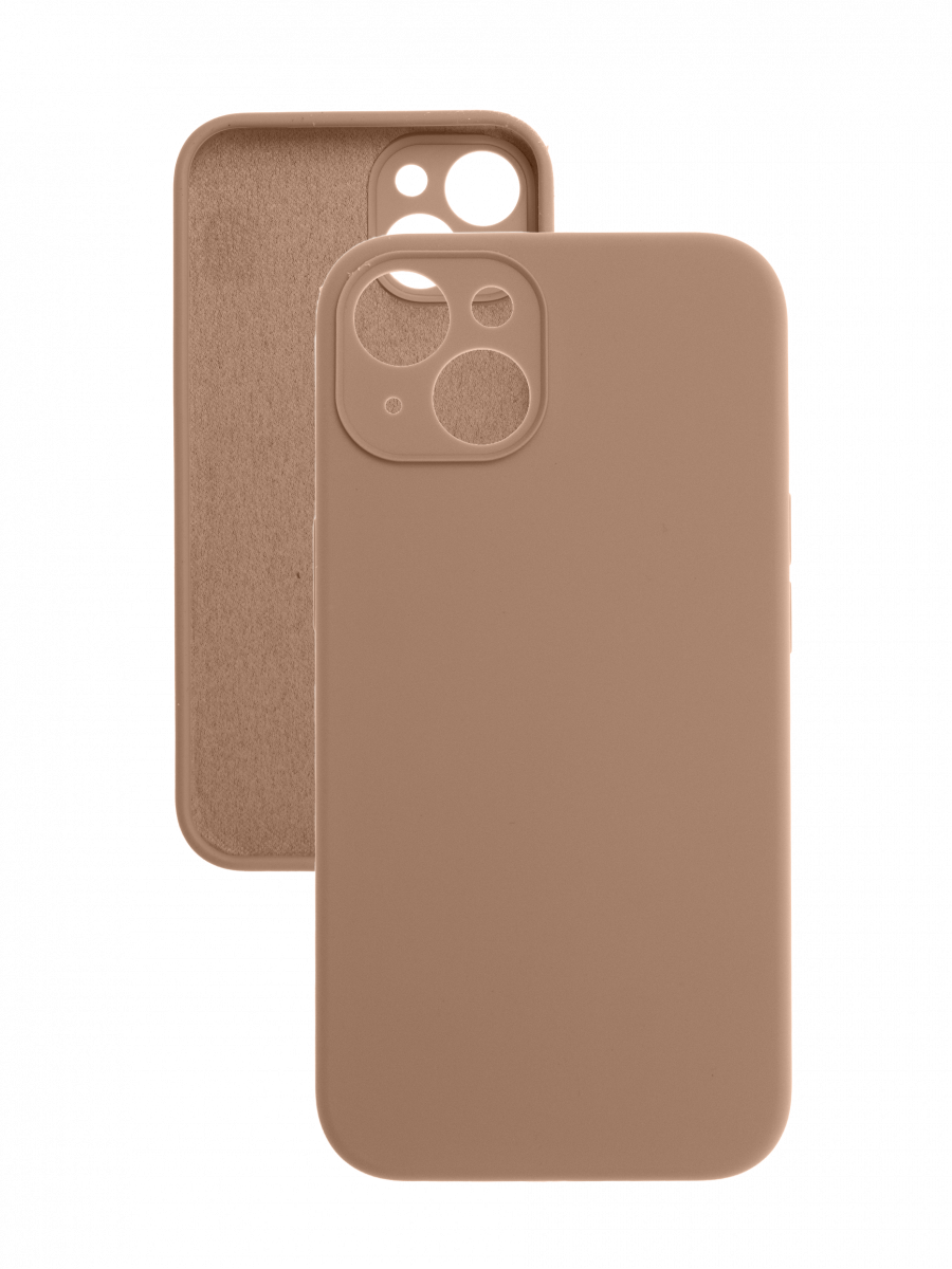 Накладка для iPhone 14 Silicone Case Full Camera (Бирюзовый)