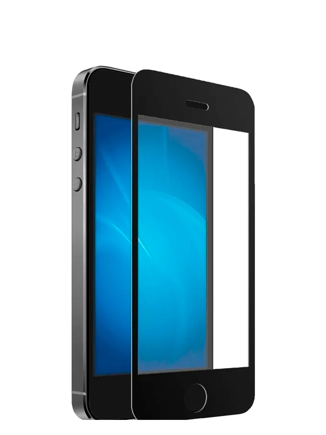 Защитное стекло 3D Apple iPhone 5/SE MB 0.4K (черный)