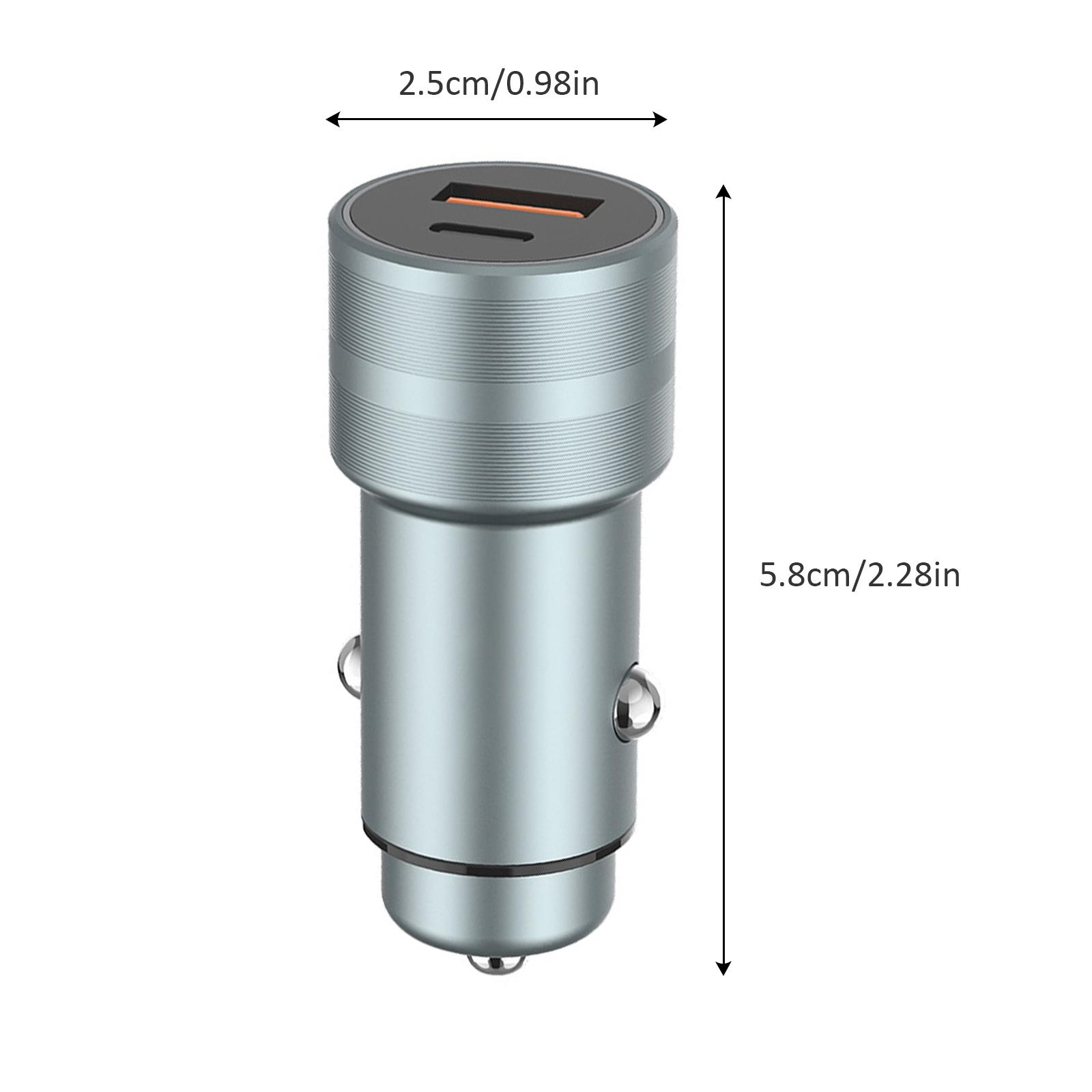 АЗУ (блок) USB C+A MAIMI CC110 PD20/QC3.0 36W (Серый)