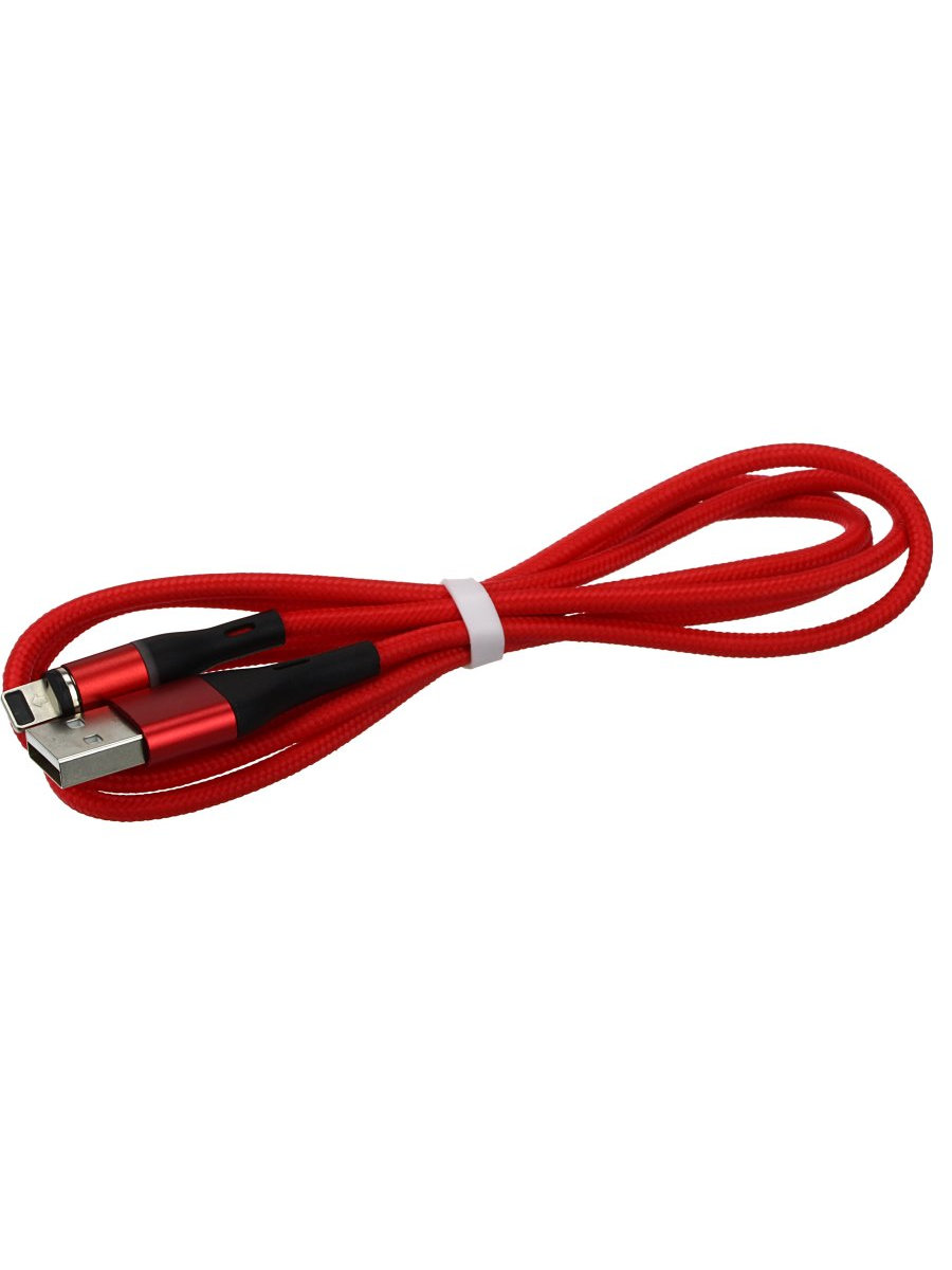 Кабель USB A-L BOROFONE BU16 магнтный (Чёрный)