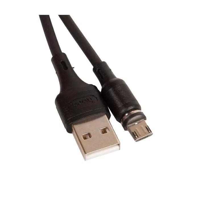Кабель USB micro HOCO X52 магнитный (Черный)