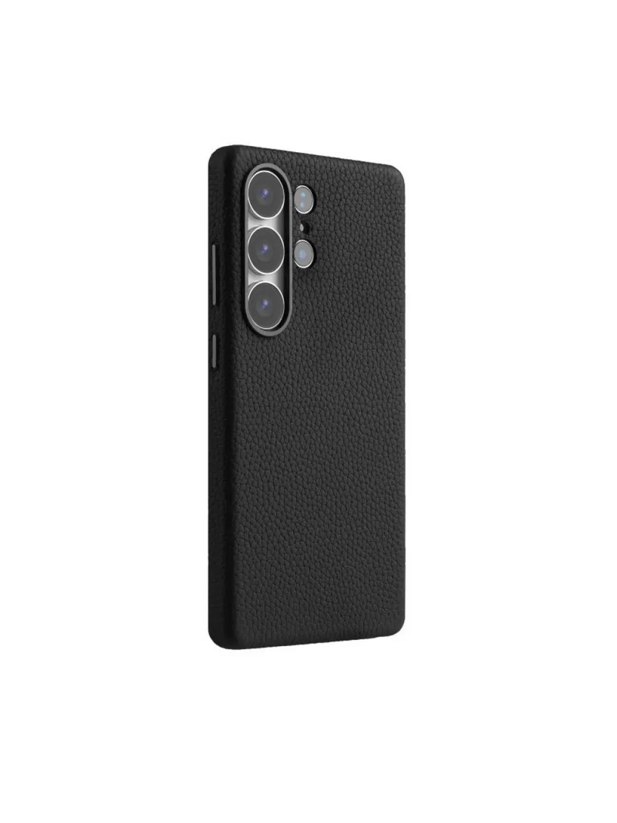 Накладка для Samsung S25 LEATHER CASE c MagSafe (Синий)