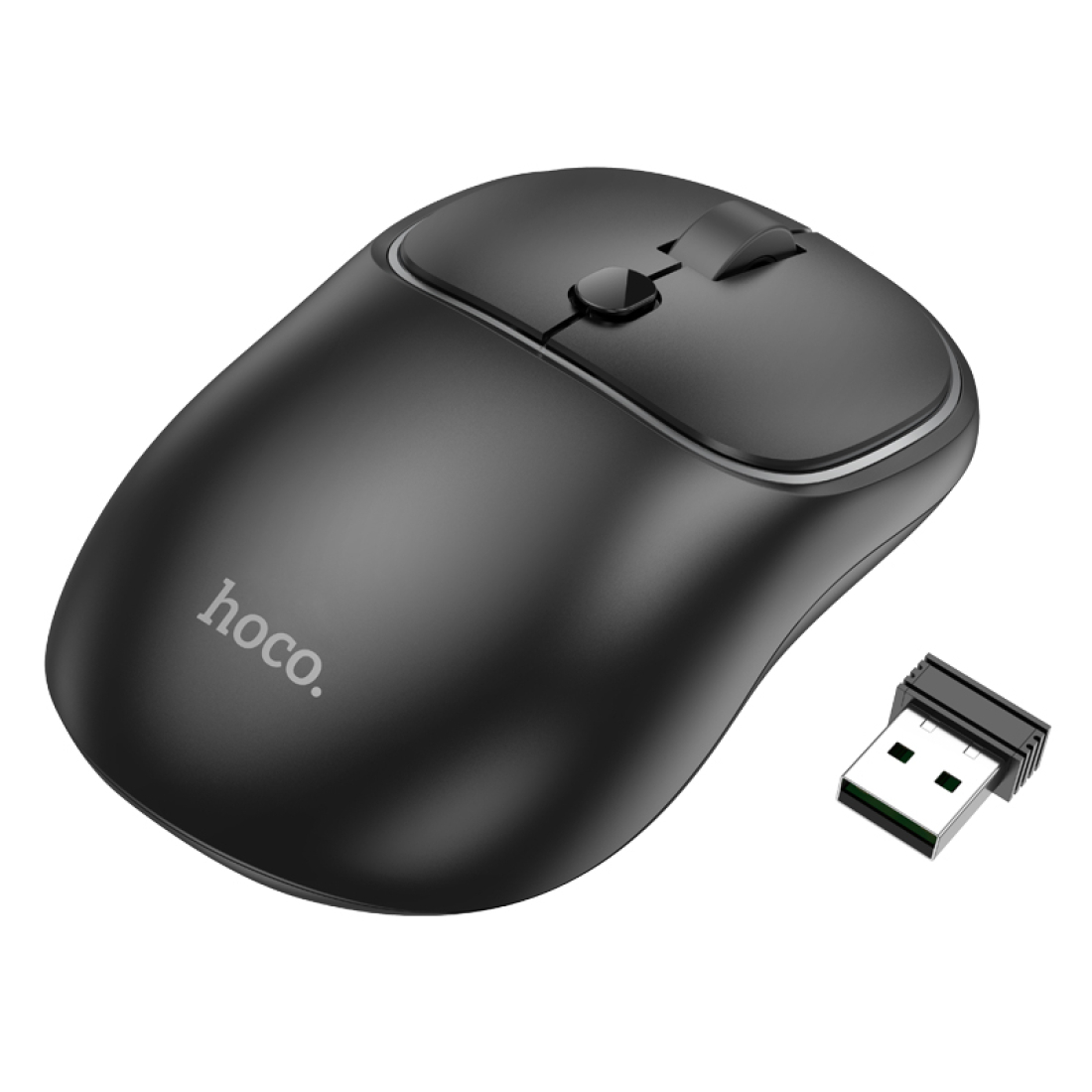 Мышь беспроводная 2.4G+BT HOCO GM25 (Черный)
