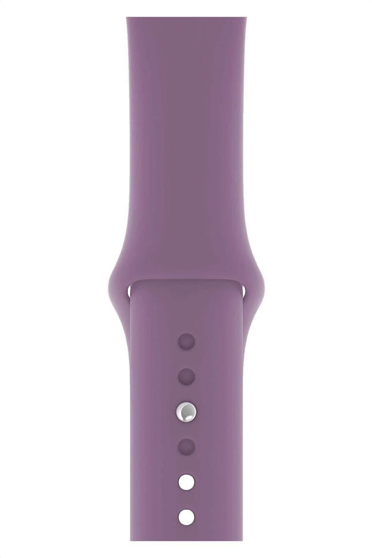 Ремешок Apple watch 38/40mm "Силикон" размер M (Фиолет)