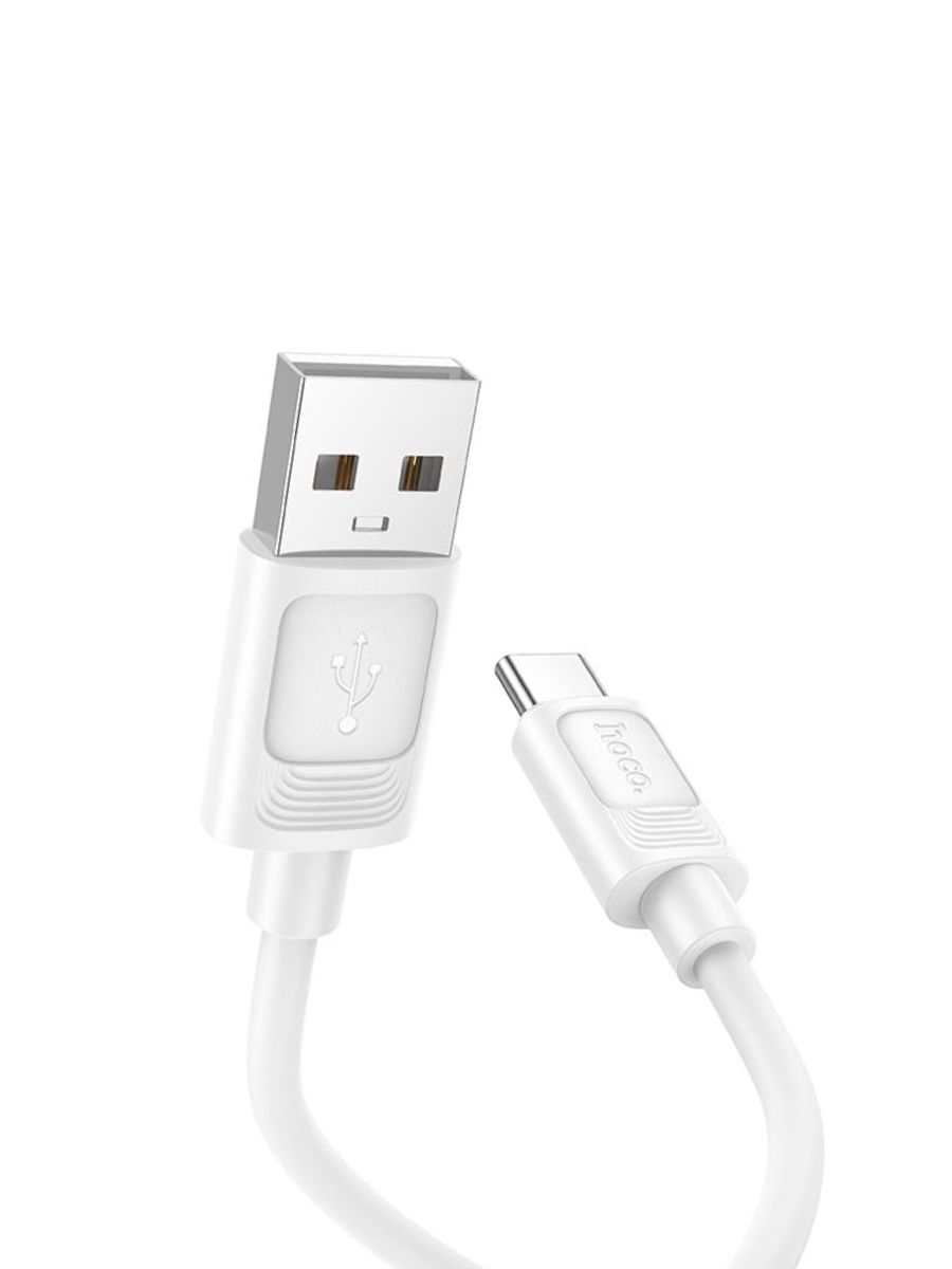 Кабель USB A-C HOCO X122 Silicone 1m (Белый)