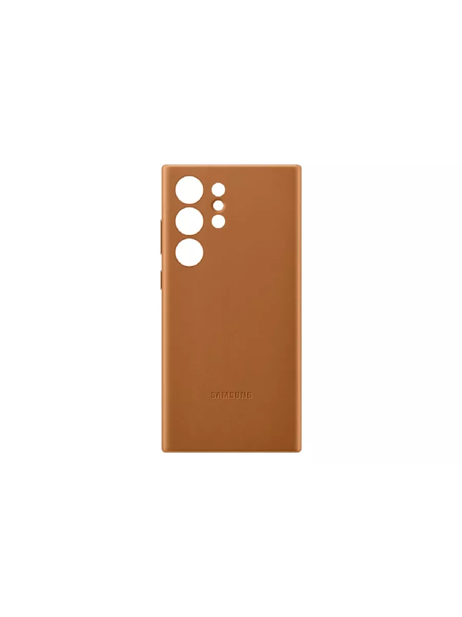 Накладка для Samsung S23 Ultra LEATHER CASE c MagSafe (Синий)