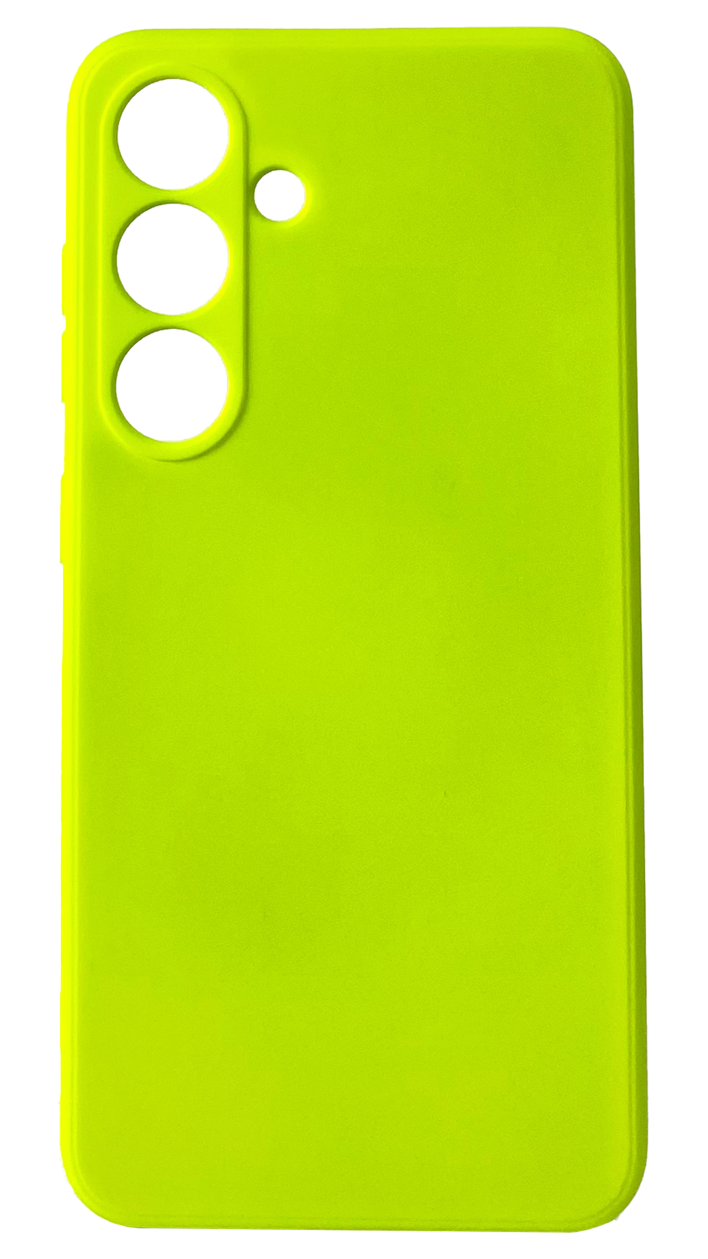 Накладка для Samsung S24+ Silicone cover Premium (Зеленый)