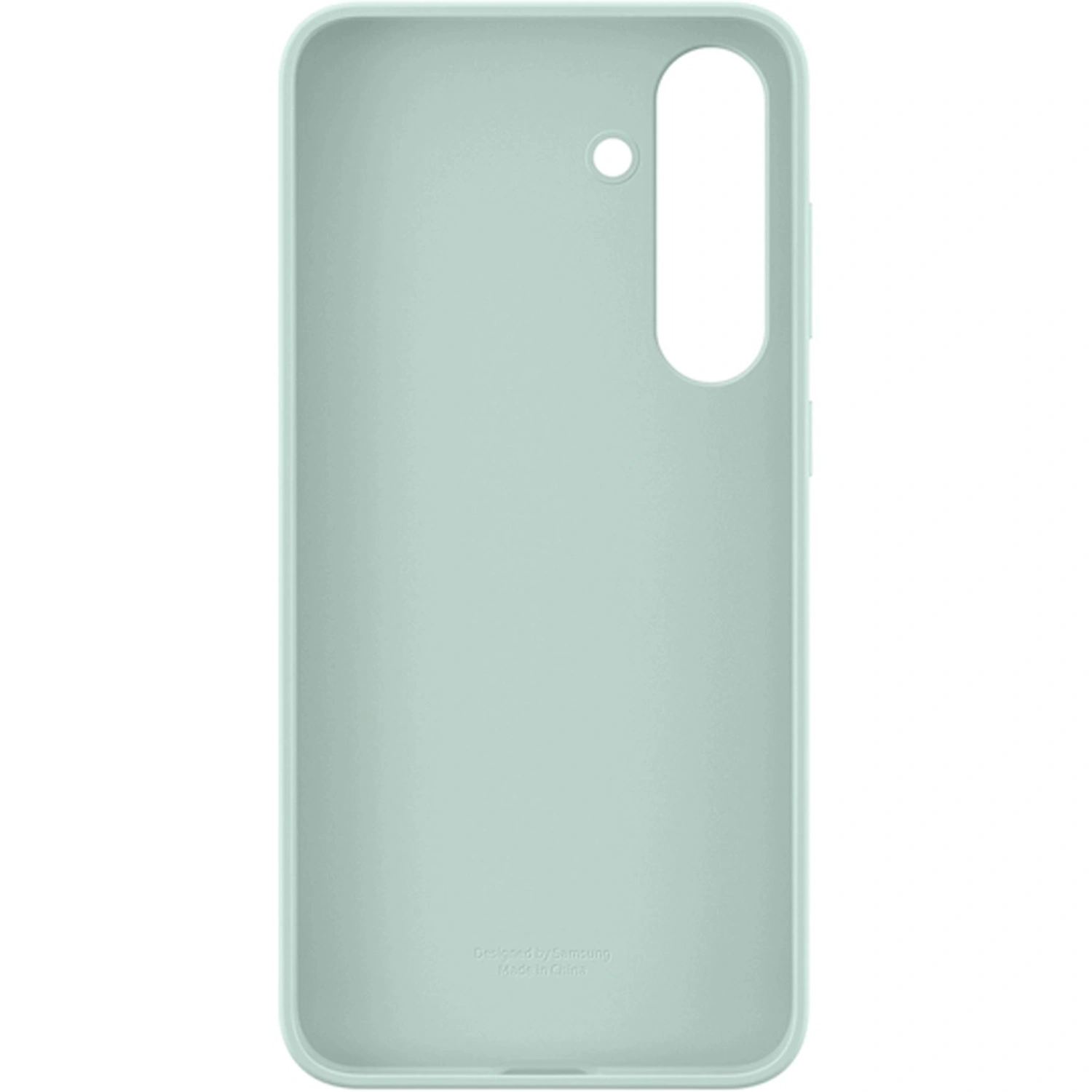 Накладка для Samsung S25+ Silicone cover Premium (Зеленый)