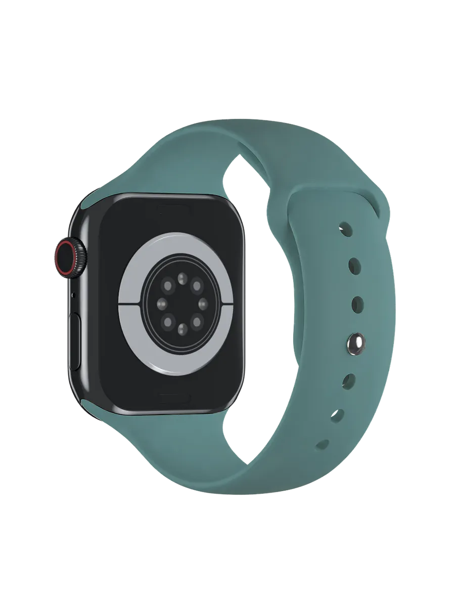 Ремешок для Apple Watch 44/45/49 Silicone Band с магнитной застёжкой (Pink)