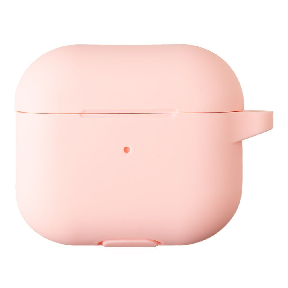Накладка для AirPods 3 /с карабином/ (Розовый)