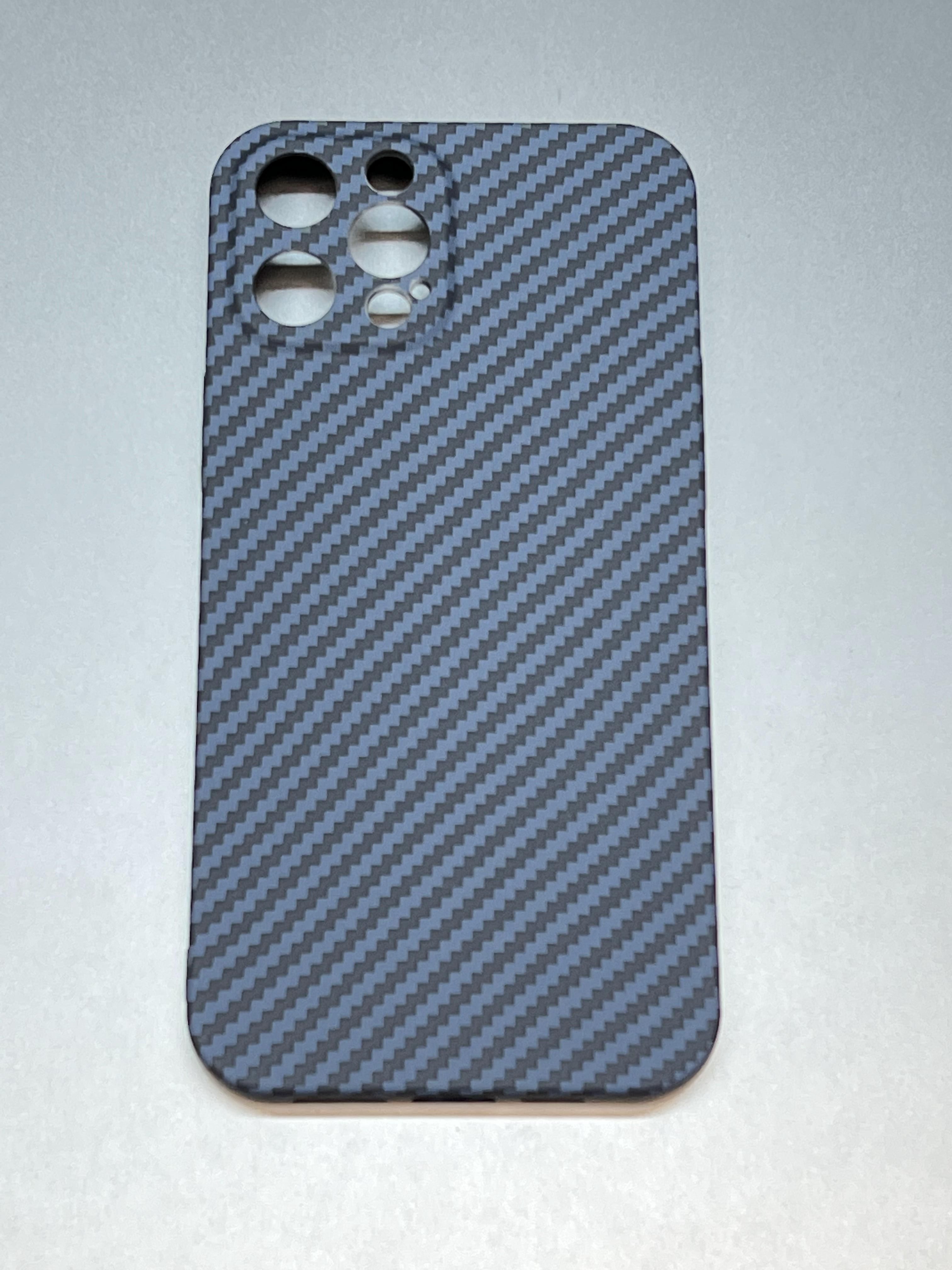 Накладка для iPhone 13 LUXO Carbon (Черный/Серый)