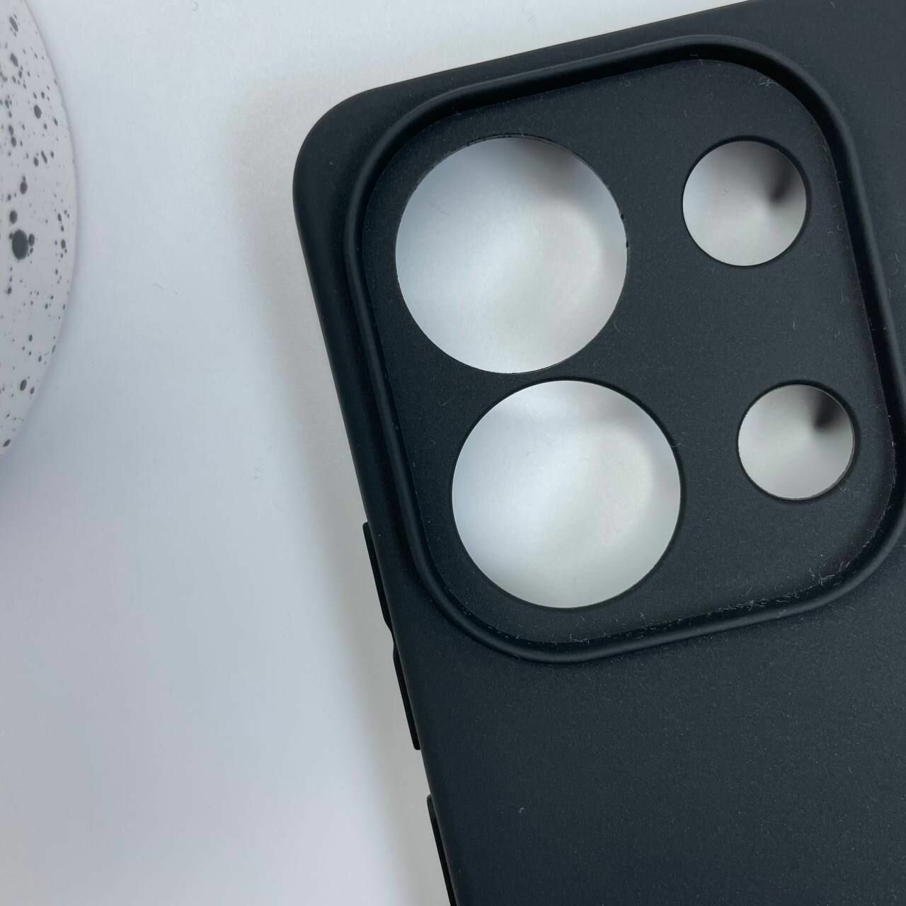 Накладка для Xiaomi Redmi Note 13 4G Silicone cover (Темно-синий)