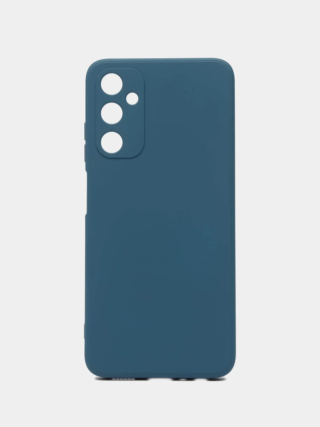 Накладка для Samsung A05s Silicone cover (Темно-синий)