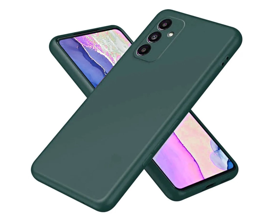 Накладка для Samsung A05s Silicone cover (Хаки)
