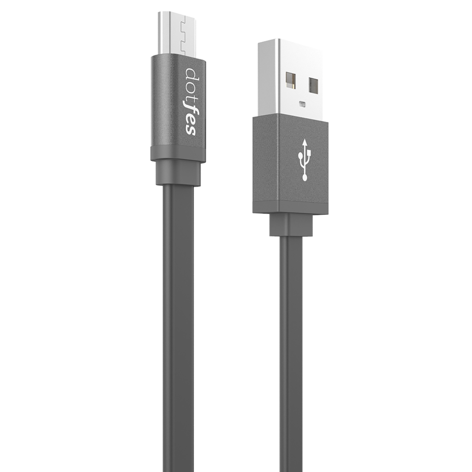 Кабель USB micro dotfes A05M 1m (синий)