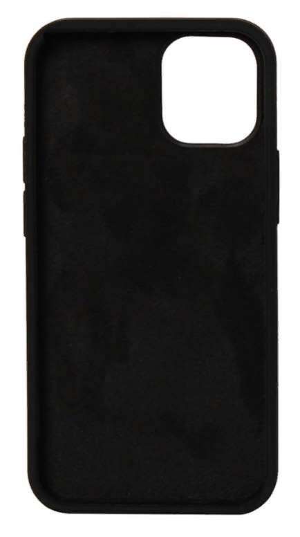 Накладка для iPhone 12/12 Pro Silicone Case (Черный)