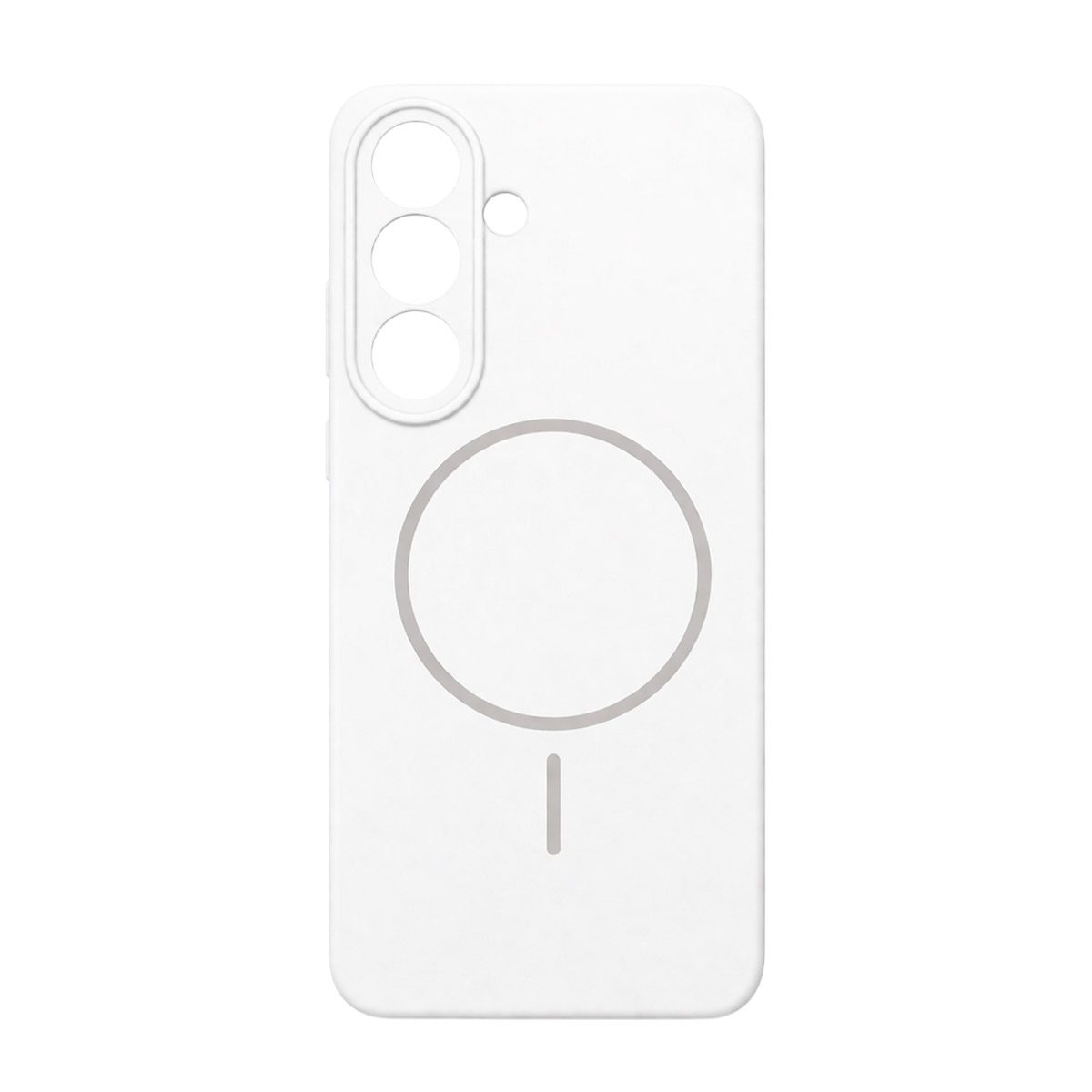 Накладка для Samsung S26 Silicone cover Premium MagSafe (Синий)