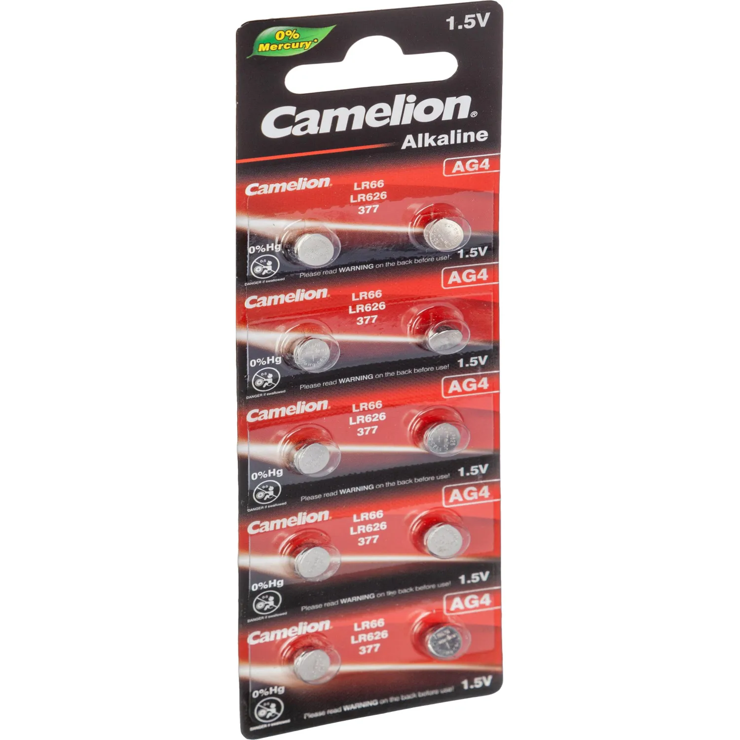 Э/П AG4/377A/LR626/177 CAMELION Alkaline (BL10)