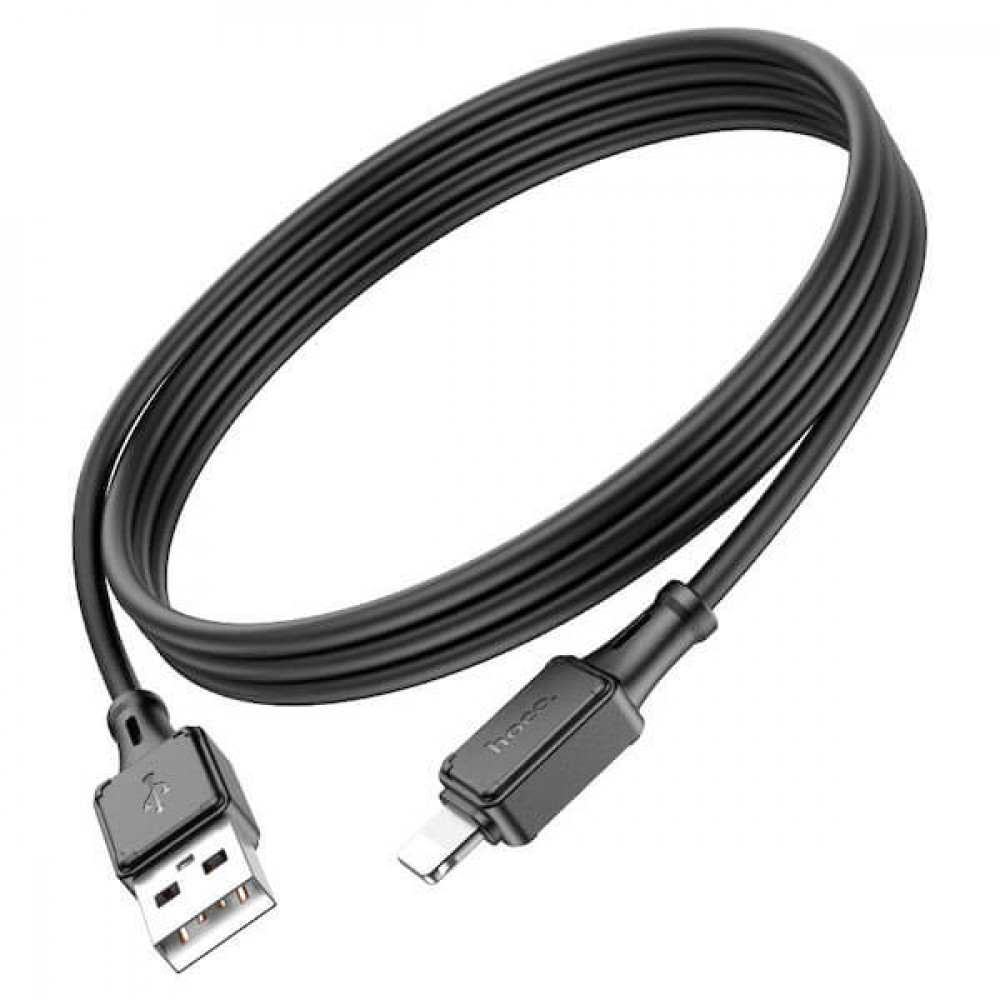 Кабель USB A-M HOCO X101 Silicone (Черный)