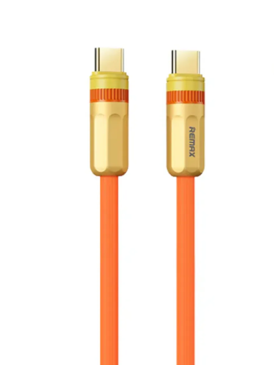 Кабель USB C-C REMAX RC-C063 60W (Орандж)