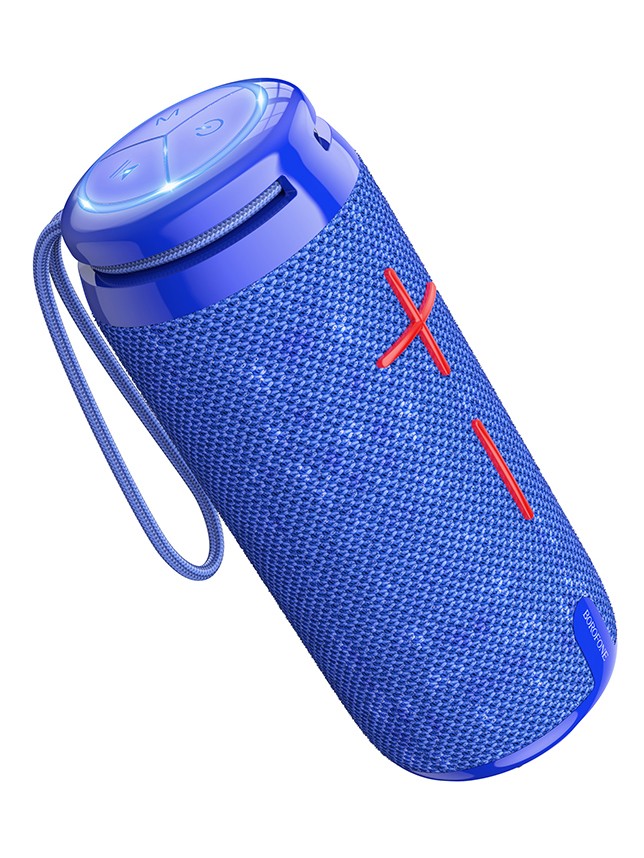 Колонка bluetooth BOROFONE BR24 /1200mAh,5Wx2/ (Синий)