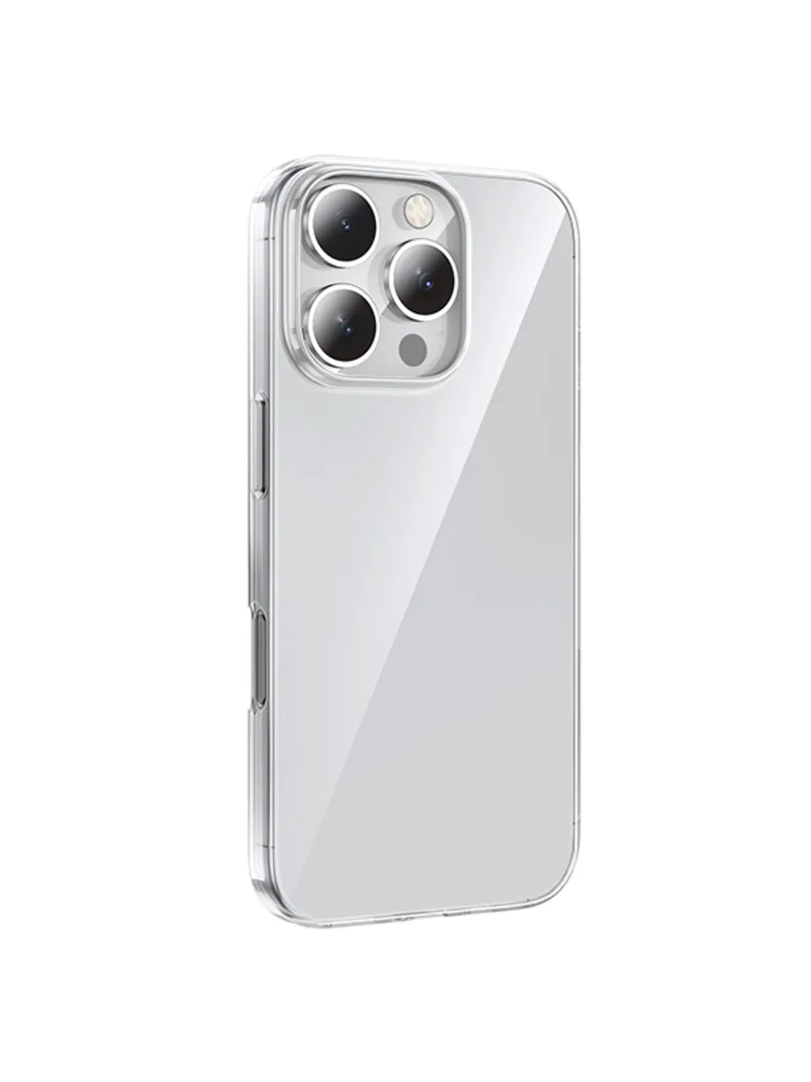 Накладка для iPhone 16 Pro Max TPU HOCO LIGHT SERIES (Clear Black)