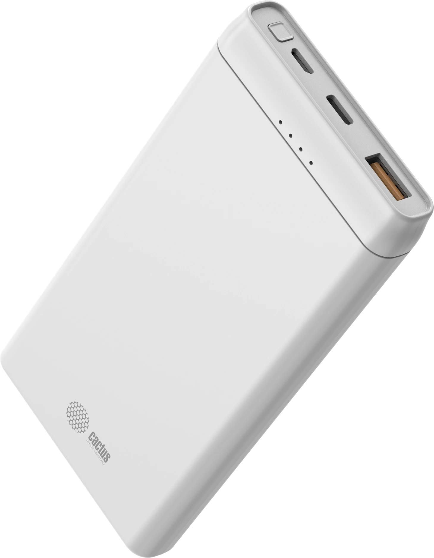 Внешний АКБ (Power Bank) 10000mAh 2xUSB + USB-C 18W QC3.0 BOROFONE BT30 (Белый)