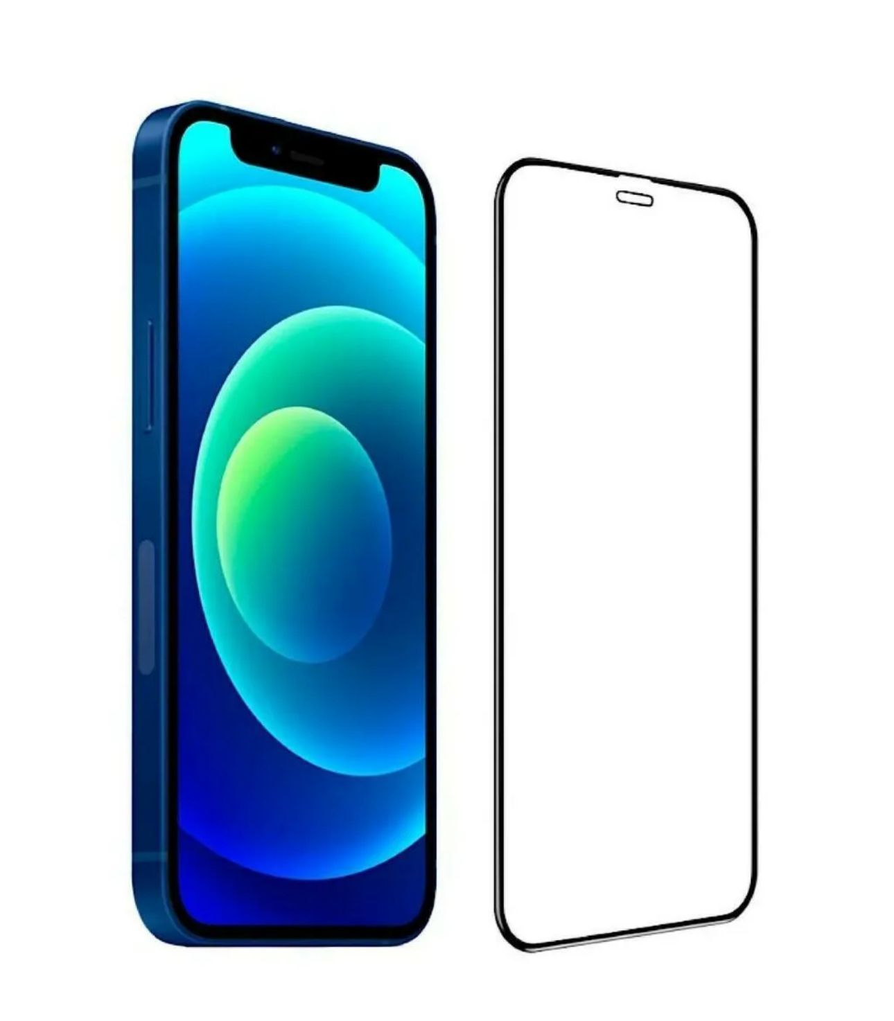 Защитное стекло 3D Apple iPhone 12/12 Pro MB 0.5K (Антишпион)