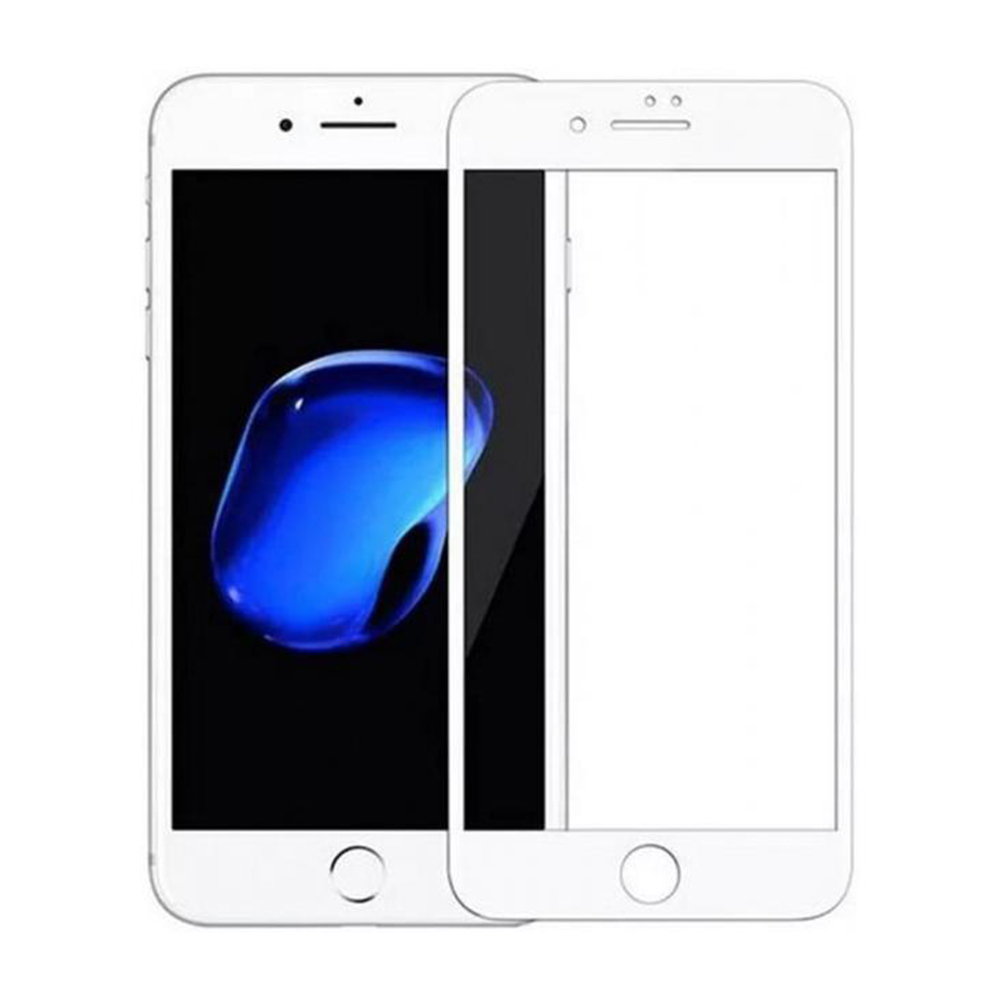 Защитное стекло 3D Apple iPhone 7/8 Premium /техпак/ (Белый)