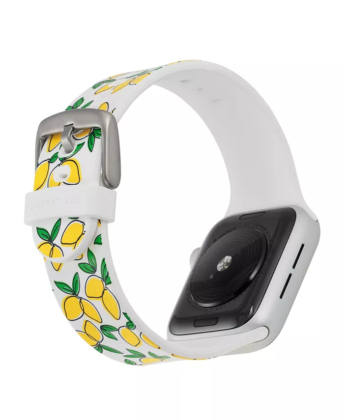 Ремешок для Apple Watch 38/40/41 Silicone Band с застёжкой (White)