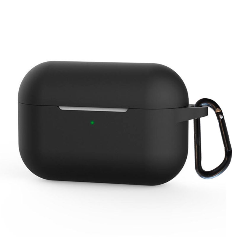 Накладка для AirPods 3 /с карабином/ (Черный)