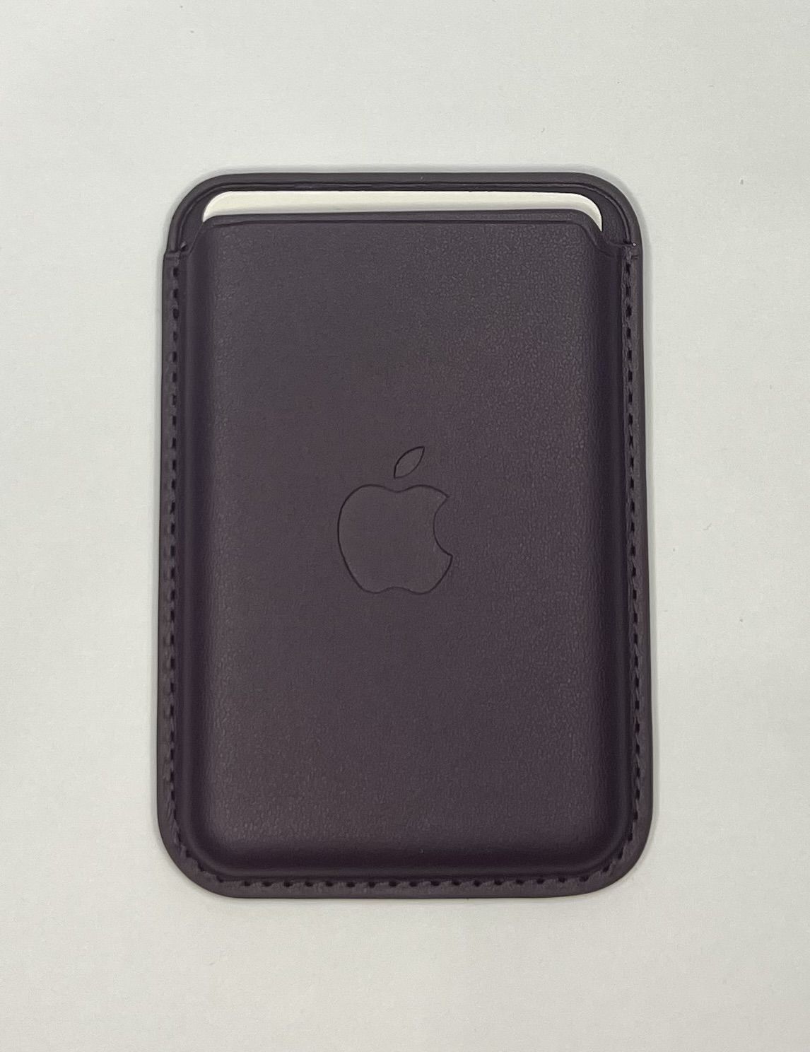 Накладка для iPhone Leather Card Wallet MagSafe iLex (Черный)