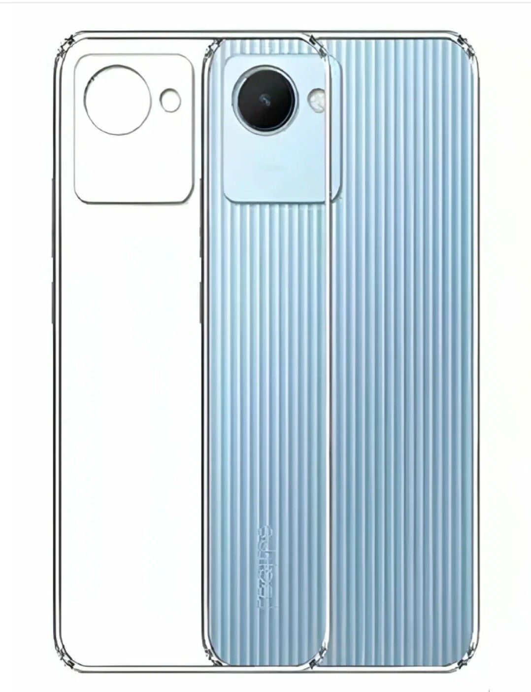 Накладка для Realme C30 TPU (прозрачный)
