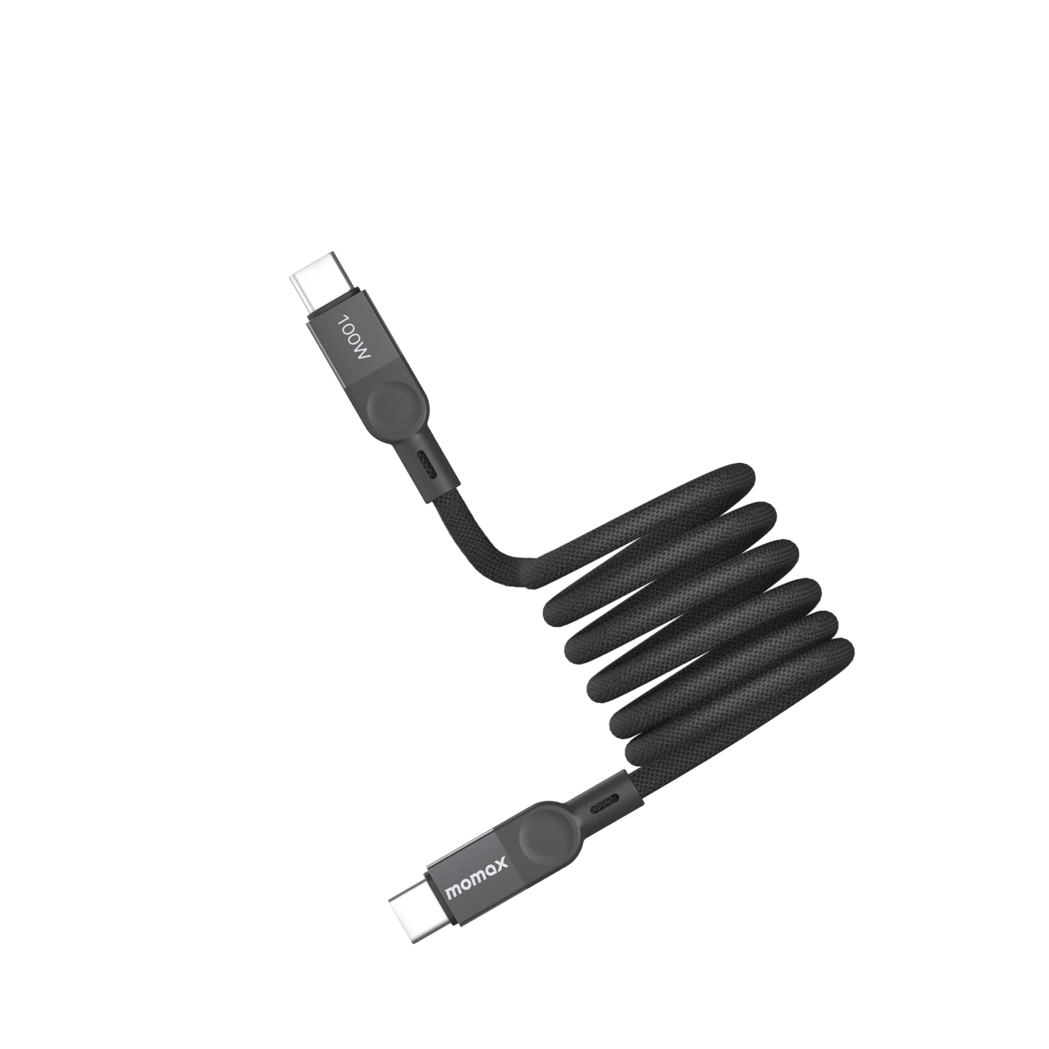 Кабель USB C-C MOMAX DC52D Magnetic 100W/ 1M (Черный)