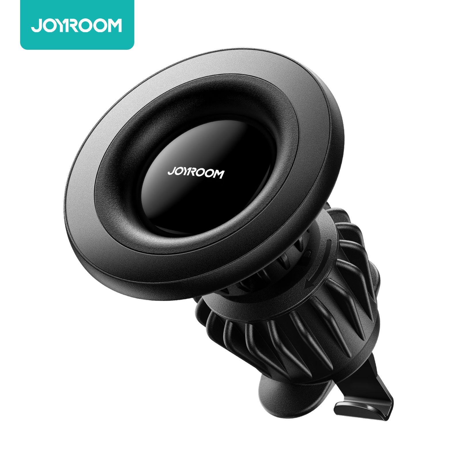 Автодержатель воздуховод/magsafe + беспроводная зарядка JOYROOM JR-ZS406 (Черный)