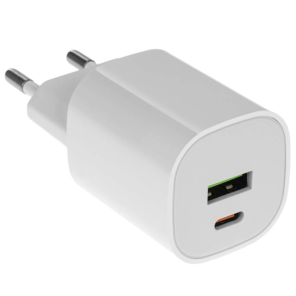 СЗУ (блок) USB A+C BOROFONE BA104A 20W