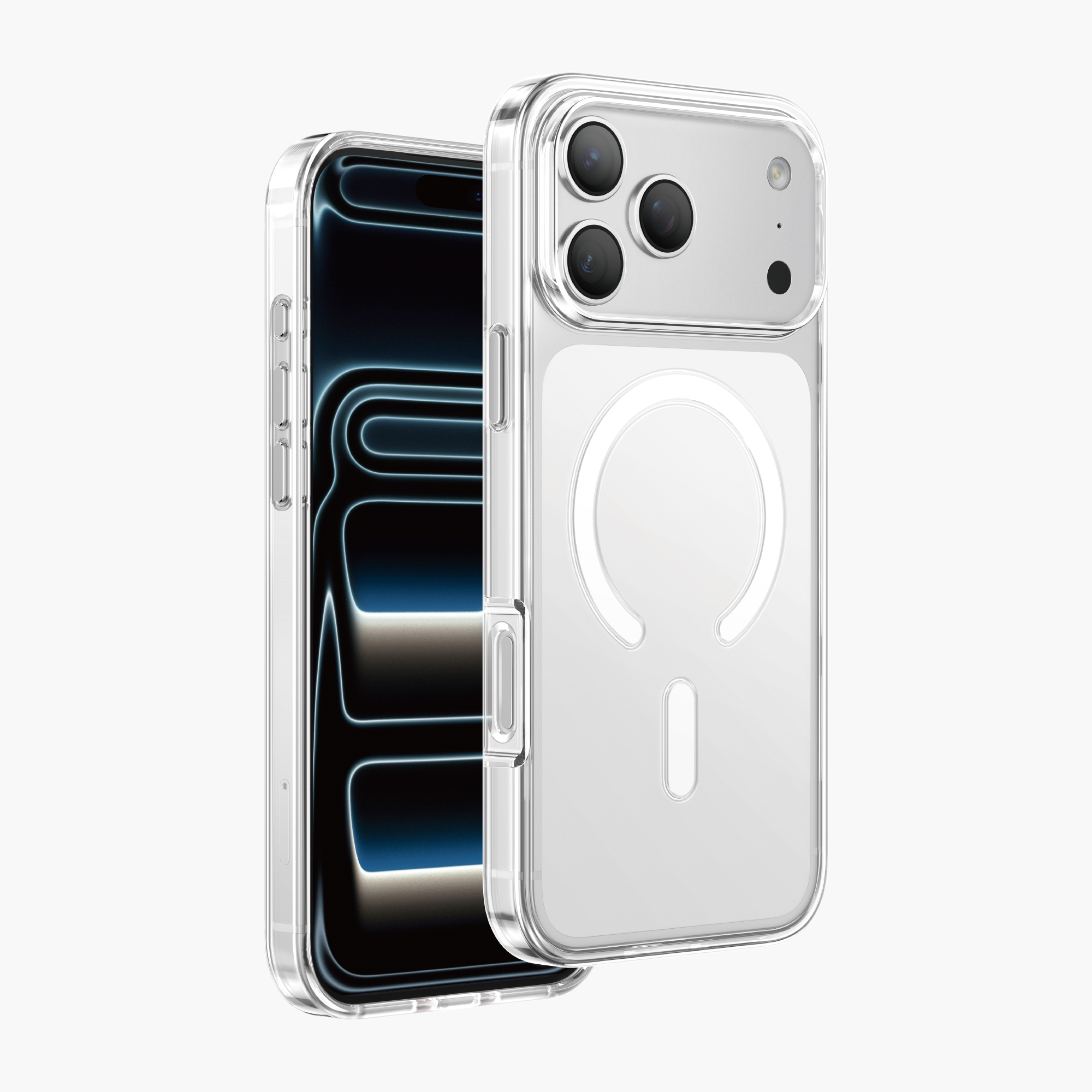 Накладка для iPhone 17 Pro Max PITAKASTYLE MagSafe (Черный)