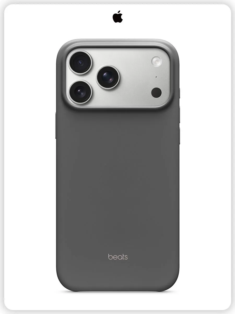 Накладка для iPhone 17 Pro BEATS Черный