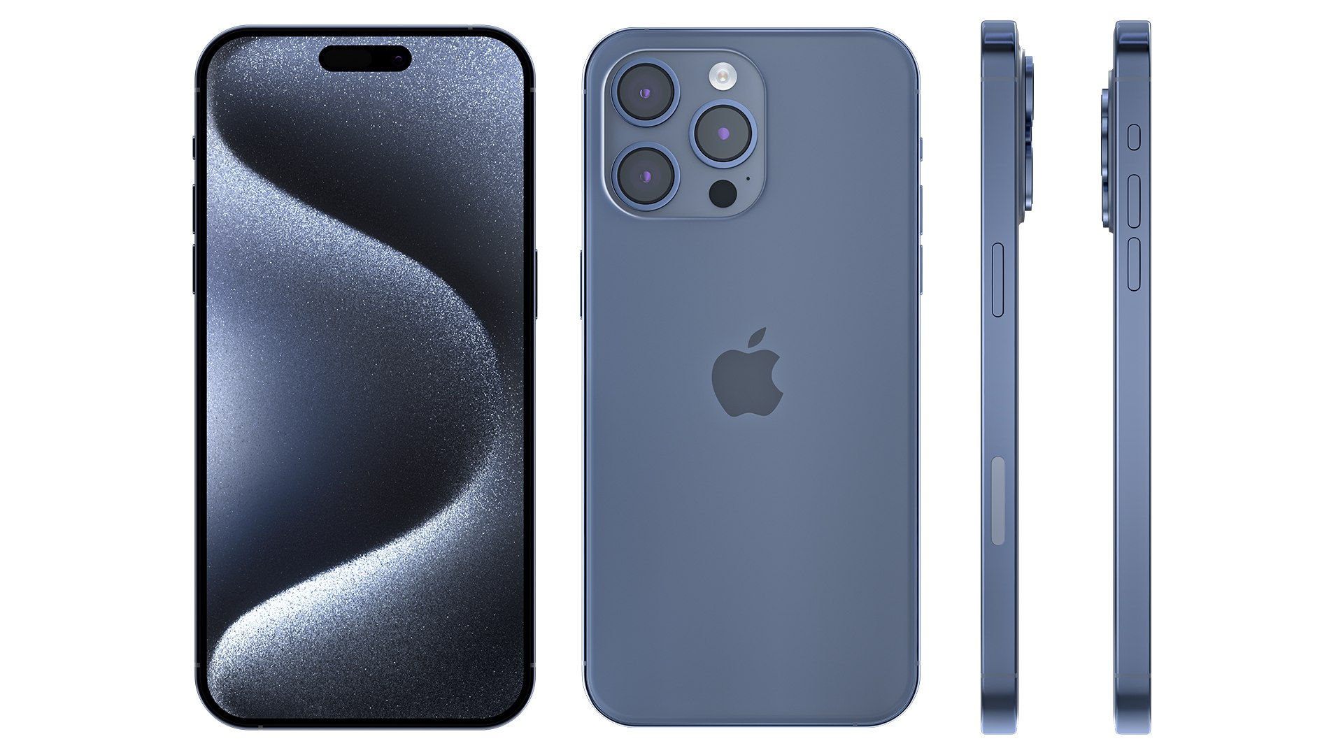 Apple iPhone 15 Pro Max 256Gb (Б/У), Blue Titanium