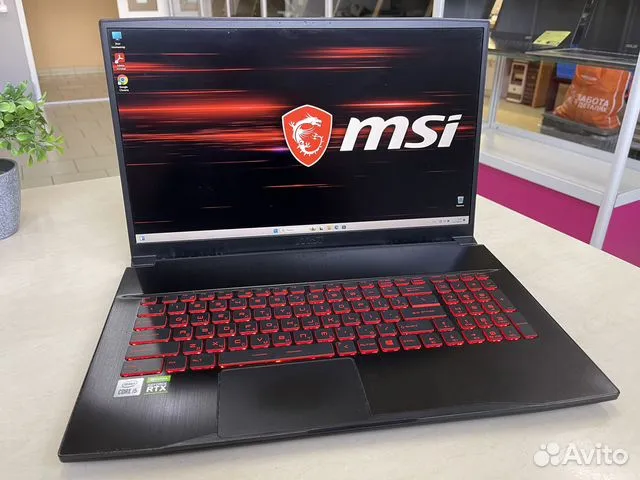 MSI MS-16R5 (intel core i5 10500H/RTX3050/SSD512gb/32gb), Black